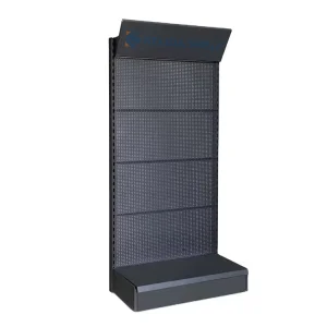 Heavy Duty Metal Pegboard Display Rack