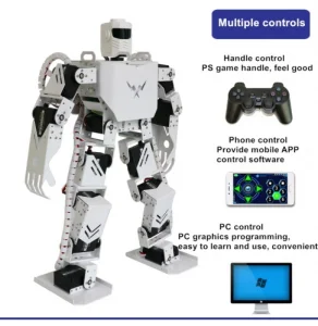 Hot Selling 17 Degrees of Freedom Programmable Humanoid Robot for Steam Education