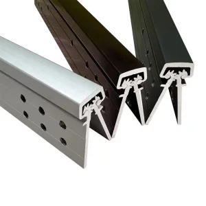 Heavy Duty Industrial Aluminum 83 Inches Continuous Geared Hinge for Swing Door