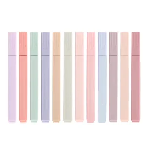 Factory Customized Bible Highlighter Pen Set Pastel Color Marker Pen