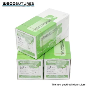 New Packing Blue or Black Nylon Surgical Suture