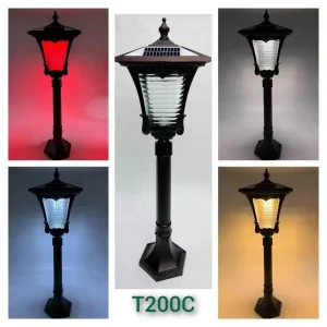 Ground Plug-in Lamp Solar Powered Light IP65 Outdoor Waterproof LED Solar Lighting Lawn Lamp for Landscape