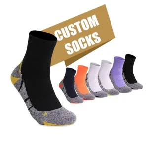 Custom Coolmax Compression Sports Socks for Running and Hiking