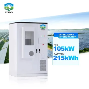 All in One Outdoor Battery Cabinet Ess Solar Container 50kw 100kw 215kwh 500kwh 1mwh Solar Storage Battery Cabinet