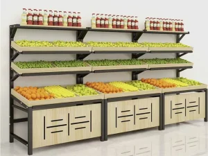 Fruit and Vegetable Display Stand