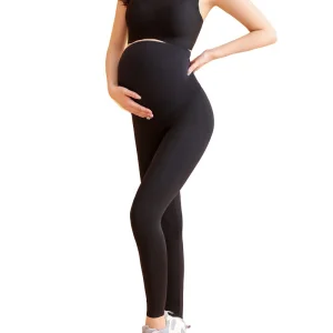 Maternity Yoga Pants High Waist Belly Support