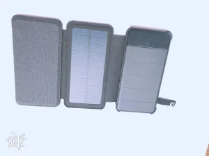 5V/1A Portable/Foldable Solar Battery Charger