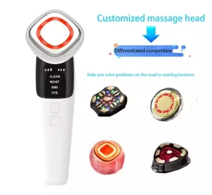 Anti Aging Skin Care LED Photon Microcurrent Facial Eye Lifting Massager Face Lift Beauty Device