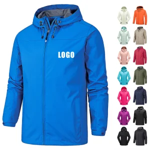 Outdoor Waterproof Windbreaker Jacket