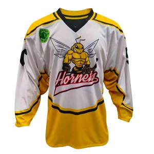 Custom Bumblebee Ice Hockey Uniform Heat Transfer Sublimated Custom Reversible Hockey Jersey Factory, Products