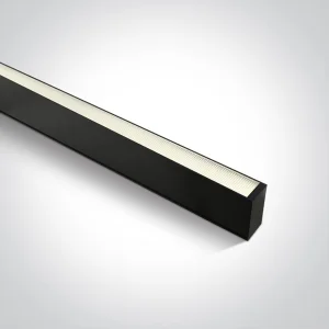Iluminação Linear LED Suspensa de Luz Direta e Indireta para Escritórios