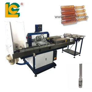 High-Speed Automatic Double Cylinder Screen Printing Machine Tube Printer Small Ampoule Bottles LED UV Curing System 7000
