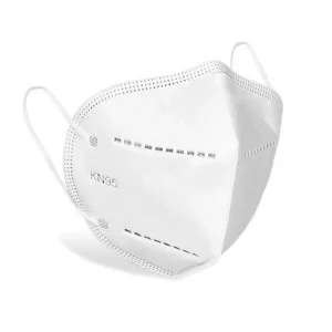 Mascarilla de Protección Desechable 5 Capas a Prueba de Polvo KN95 Mascarilla Media Plegable