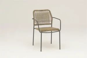 Collett Outdoor dining stackable bistro chair