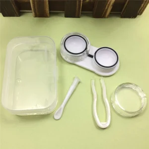 Eyeshare Portable Transparent Contact Lens case
