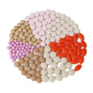 Wholesale OEM Men's Multivitamin Tablets Raw Material Inner Material