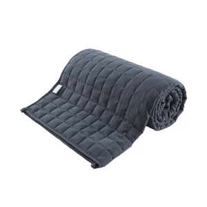 Sleeping Gravity Weighted Blanket Glass Beads Cool Breathable