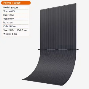 500W 40V Flexible Solar Panel