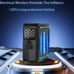 12V 150 Psi Car Air Pump Electrical Wireless Portable Digital Mini Air Compressor Emergency Use Tire Inflators