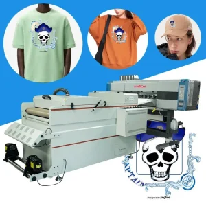 A3 Dtf DTG Printer Roll 60cm Direct to Garment Pet Film Printer Automatic Digital T Shirt Printing Machine Dtf Printer for Clothes Dtf T Shirt Transfer Printer