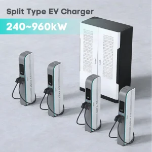 Manufacturer Split EV DC Charger with Dispenser for Electric Vehicle Commercial Use with Power Output up to 960kw