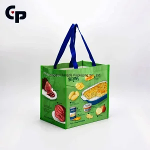 Bolsas de Compras Reutilizáveis de Alta Qualidade em Tecido Não Tecido - Sacolas de Compras de Polipropileno Laminado Ecológicas e Duráveis
