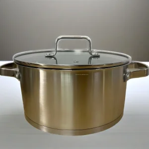 Stainless Steel Cookware Set - 304 Grade, 5-Piece, Nonstick Coating, Durable &amp; Multi-Use Kitchenware