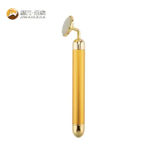 Jiwan Lejia Wholesale Custom Electric Eye Beauty Skin Care Jade Face Massage Roller Facial Roller Skincare Tools