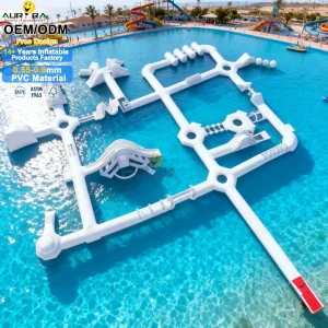 Commercial Inflatable Water Park Play Equipment Kids Adult Outdoor