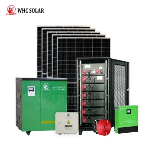Whc 5kwh/5kVA/10kw/20kw/100kw/550W Solar Tied PV Photovoltaic Energy Storage Hybrid Home Industry Micro Panel