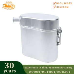 outdoor cookware set 5L aluminium box mess kit Portable Handle All Seasons