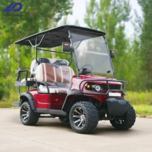 OEM Service Accepted Luxury 4 Seater Buggy Car Electric Golf Cart with Lithium Battery