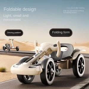 High Quality Foldable Kids Go Kart 4 Wheel Electric Ride on