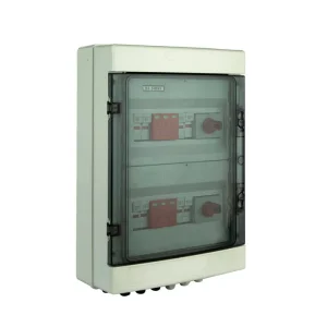 Weatherproof Outdoor Distribution Box with Power Supply, Cable and Lithium Ion Battery for Solar Energy System Power Distribution