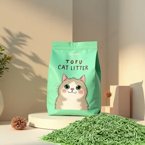 Beauty Products OEM/ODM Pet Tofu Sand Premium Eco-Friendly Natural Pea Piber Corn Starch Affordable Dust-Free Cat Litter