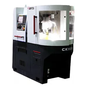 Compact CNC Lathe for Precision Small Component Fabrication