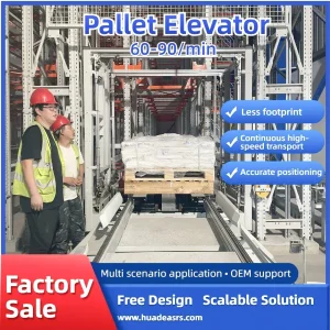 Customized Vertical Pallet Lift with Strong Load Capacity for Industrial Handling Systems