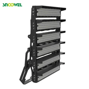 IP66 2000W LED Stadium Flood Light with SMD5050 Chips Adjustable Beam Angle &amp; Color Temp for Sports Arenas