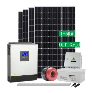 Wholesale Price 3kw 5kw10kw 15kw 20kw Home off Grid Solar Energy System