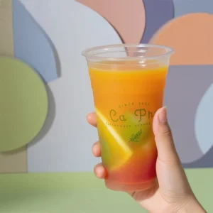 Newsense 8oz 16oz 24 Oz Bubble Tea Custom Logo Print Pet Pla Cold Drink With Lid Transparent Clear Coffee Disposable Plastic Cup