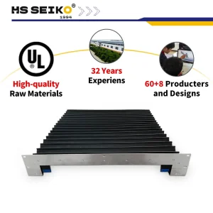 Miniature Accordion Bellows Cover for Electronic Components and Micro Robotics