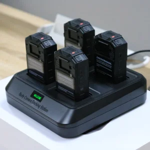 4 Ports Recorder Audio Video Data Acquisition Device Body Camera Dock Station