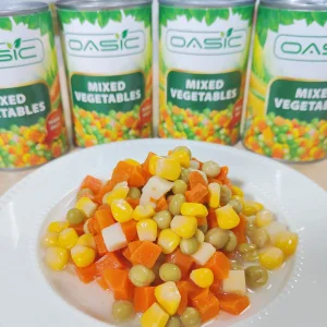 Marca OEM Verduras enlatadas Mezcla de Verduras 850ml en Latas