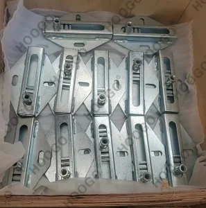 Galvanized Pipe Slide Supports for Thermal Pipe Installation with Large Displacements