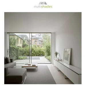 Ultra Slim Frame Panoramic Sliding Door with Low E Electric Technology