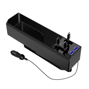 Car Seat Gap Filler Organizer with USB Ports