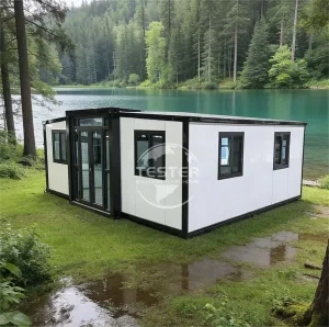 Casa Modular Ecológica 20FT con Características de Seguridad Avanzadas