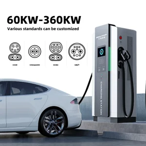 China 240kw CCS1/CCS2/Chademo/GBT DC Fast Evse Electric Vehicle Charging Station Level 3 Dual Gun EV Car Charger for Commercial  Manufacturers, Factories