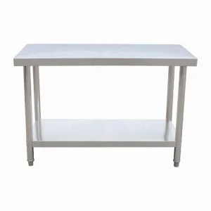 Durable Restaurant Commercial 304 Stainless Steel Electric Hotel Trolley with Back Splash for Kitchen Equipment by Maisuote