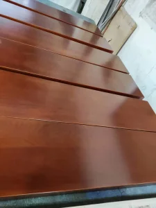 High-Quality Wood Stair Treads Scratch-Resistant Finish for Heavy Foot Traffic